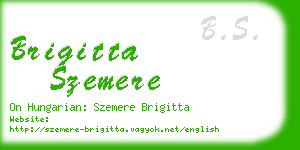 brigitta szemere business card